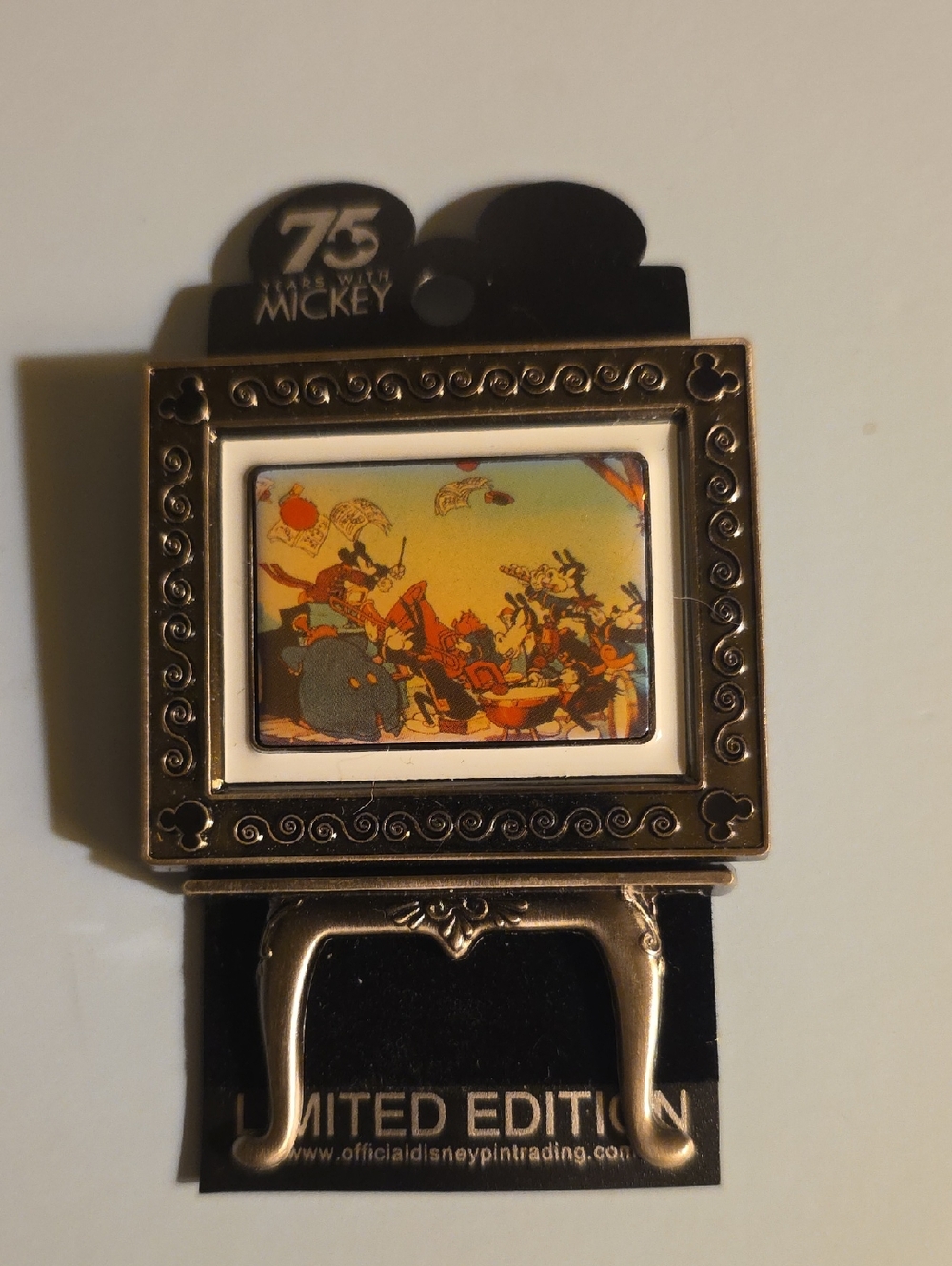 Mickey's 75th Anniversary Concert Disney Pin 75 Years With Mickey Easel